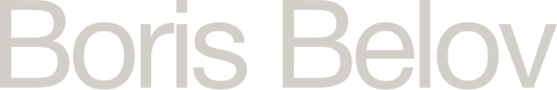 Boris Belov | Branding & UX/UI & Frontend Developer